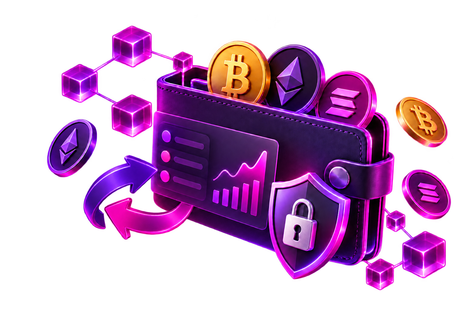 Digital Wallet Development illustration